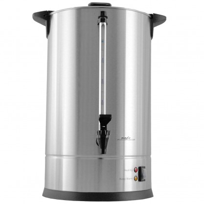  50 Cup Stainless Steel Coffee Maker Urn - Premium Commercial Double Wall Design - Perfect For Catering, Churches, Banquets, Restaurants - 1 Year Warranty (50 Cup) 