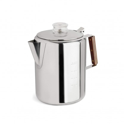  55705 Rapid Brew Stovetop Coffee Percolator, Stainless Steel, 2-12 Cup 