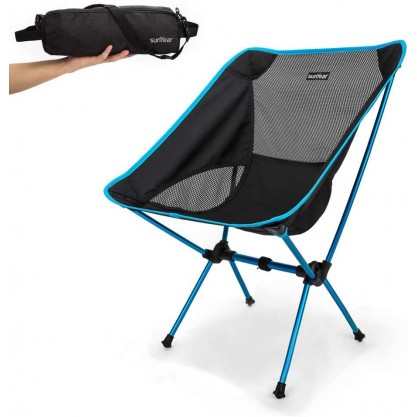Lightweight Compact Folding Camping Backpack Chair