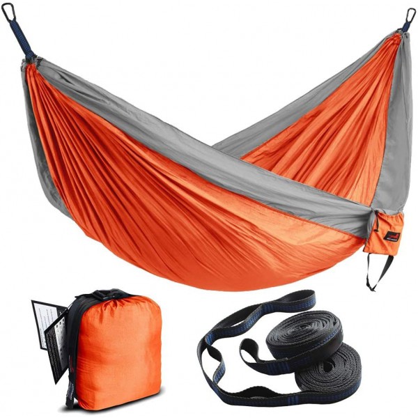 Portable Single Camping Hammock for Backpacking Travel