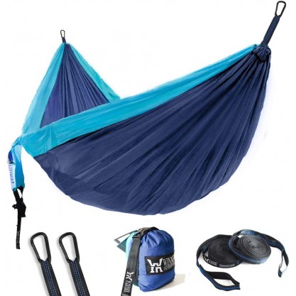 Lightweight Portable Double Camping Hammock (118"x 78")