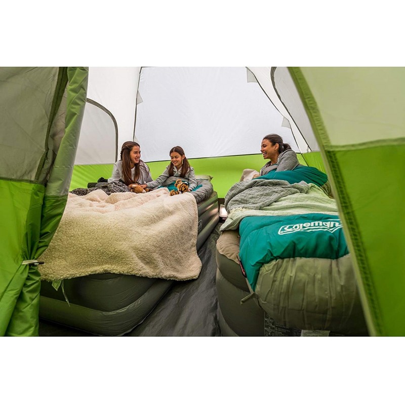 Green Dome Tent with Screen Room (6 Person)