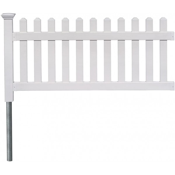 Outdoor Products ZP19002 Fence Newport, 36" H x 72" W, White